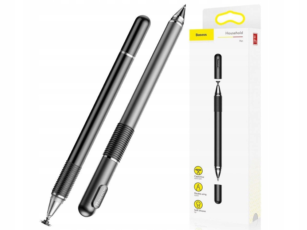 Стилус-ручка Baseus Golden Cudgel Pen - Черная (ACPCL-01) #1