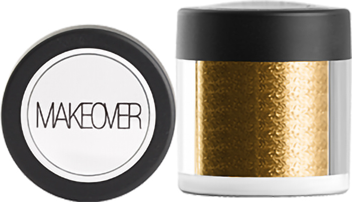 Makeover Paris Рассыпчатые тени  STAR POWDER , Gold #1