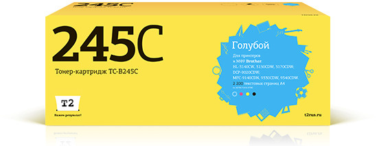 Лазерный картридж T2 TC-B245C (TN-245C) для Brother HL-3140CW, 3170CDW, DCP-9020CDW, MFC-9330CDW, цвет #1