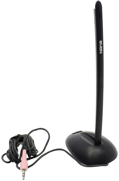 Мультимедийный микрофон Sven MK-390 (черный) #1