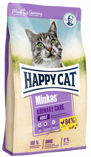 Happy Cat Minkas Urinary Care корм для кошек, профилактика заболеваний мочеполовой системы, птица, 10 #1