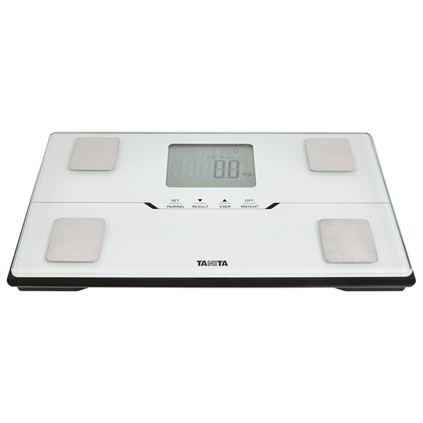 Напольные умные диагностические электронные напольные весы Tanita BC-401 White до 150 кг, анализатор #1