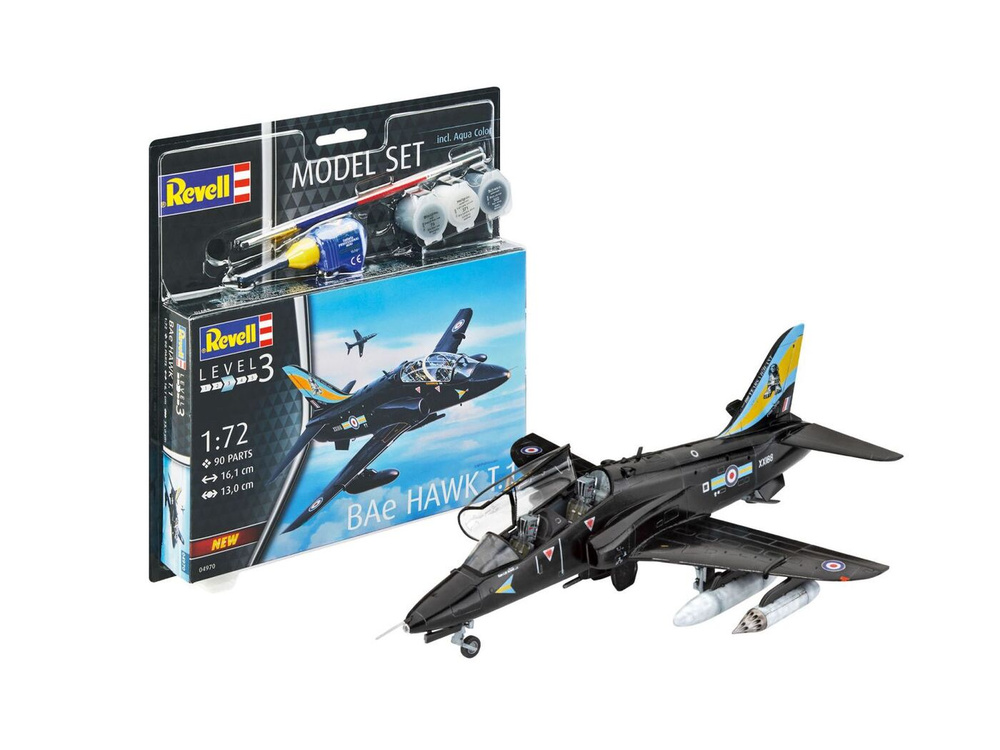 Модель для сборки Revell Набор Британский учебный лёгкий штурмовик Hawk T.1, 64970  #1