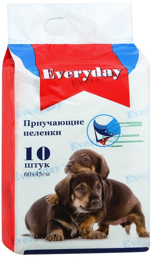 Everyday впитывающие пеленки для животных, гелевые 60х90 см, 30 шт  #1