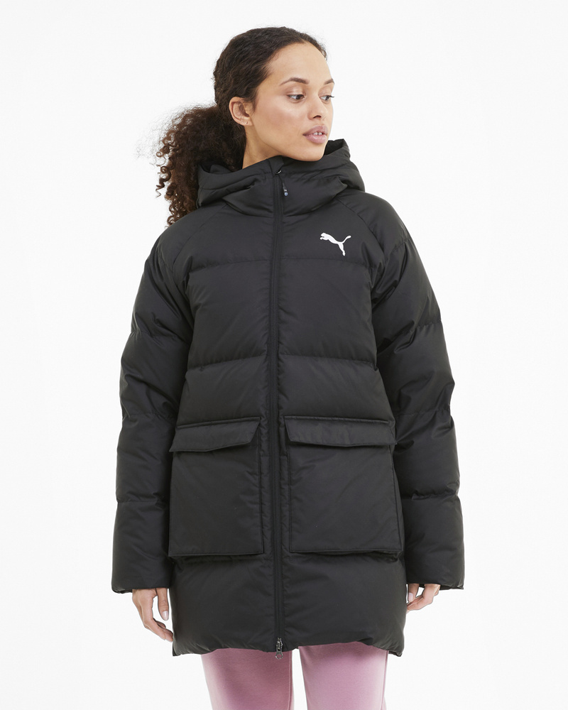 Пальто утепленное PUMA Long Hooded Down Coat #1