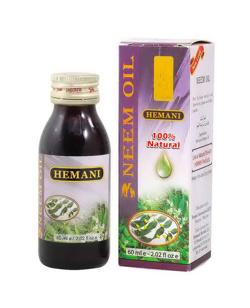 Hemani Neem oil/ Натуральное масло ним, 60 мл. #1
