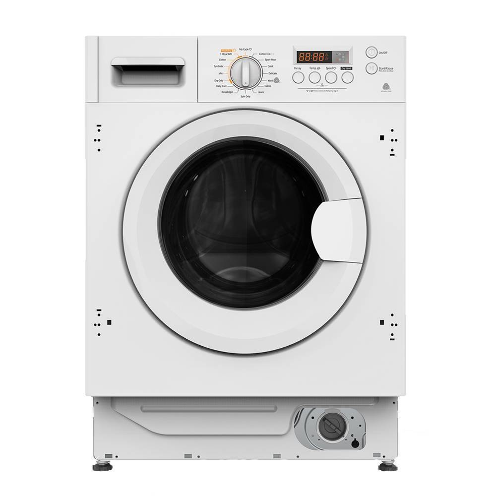 HOMSair Встраиваемая стиральная машина WMB1486WH, белый #1