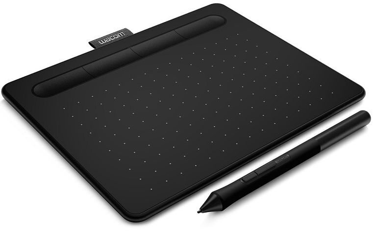 Графический планшет Wacom Intuos S Bluetooth Black (CTL-4100WLK-N) #1