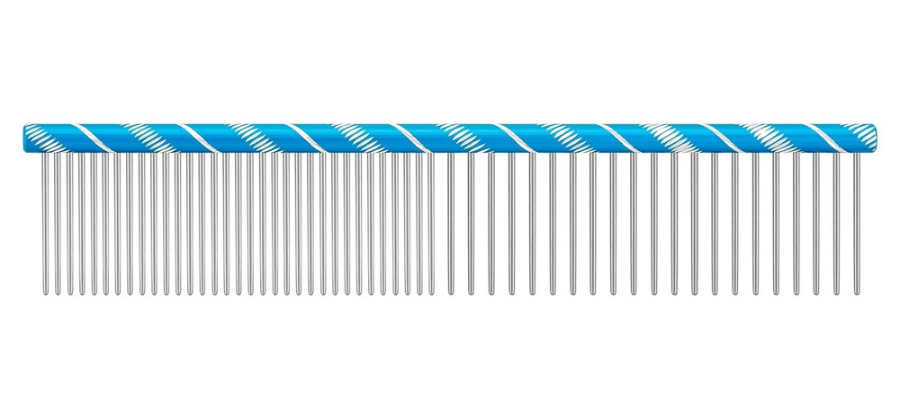 Расчёска GRODO с градуировкой 16 см с зубчиками 2,6 мм, цвета в ассортименте  #1