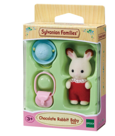 Набор Sylvanian Families Малыш Шоколадный крольчонок #1