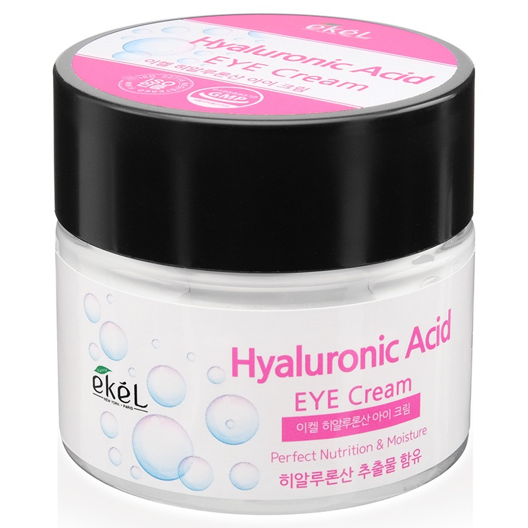 Крем вокруг глаз EKEL Hyaluronic Acid EYE с гиалуроновой кислотой, антивозрастной, увлажняющий, Корея, #1