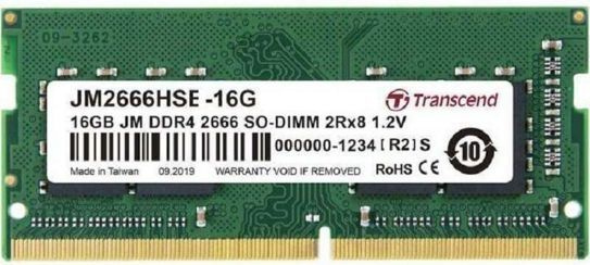 Transcend Оперативная память JetRam DDR4 2666 МГц 1x16 ГБ (JM2666HSE-16G) #1
