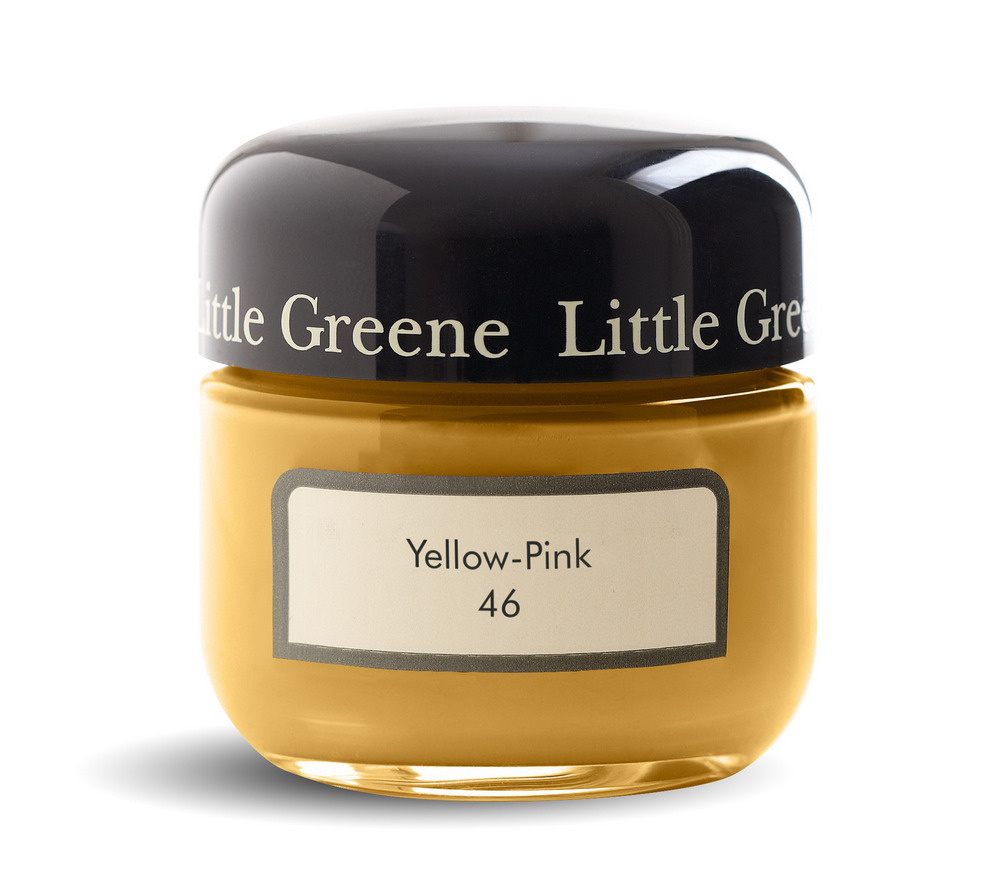 Пробник краски в/э акриловой Little Greene, цвет № 46, YELLOW-PINK, 60 мл  #1