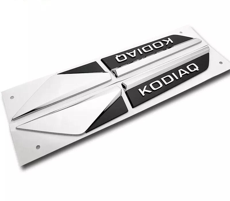 Эмблема на крыло автомобиля Skoda Kodiaq / Шкода Кодиак 2016-2022 г.в  #1
