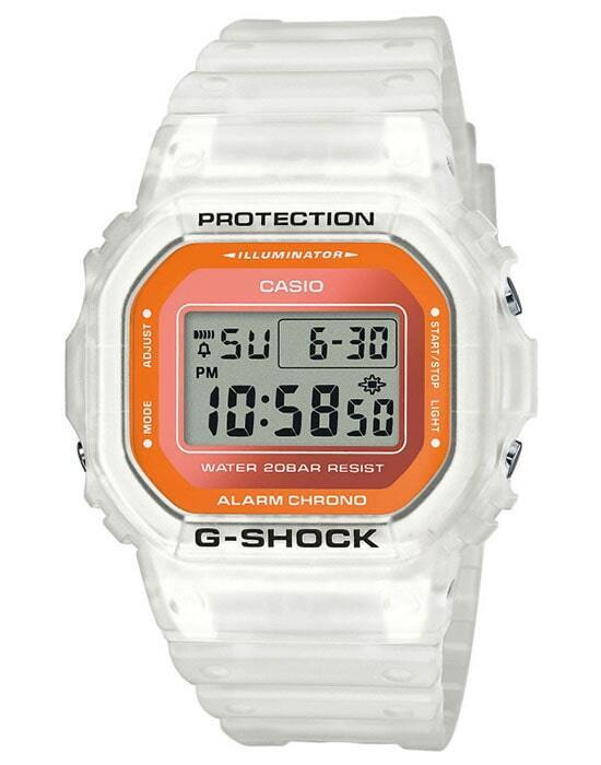 Противоударные японские мужские часы Casio G-Shock DW-5600LS-7ER с хронографом с гарантией  #1