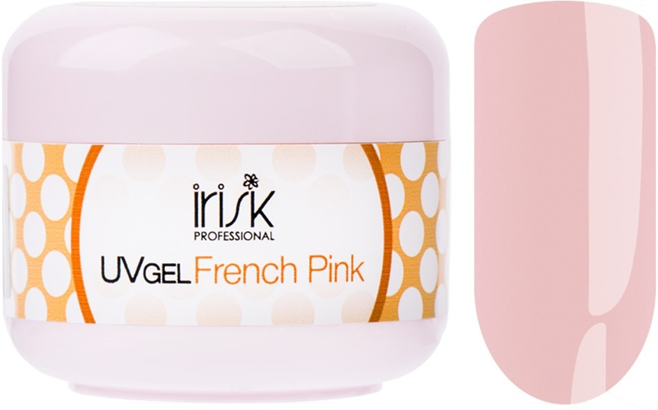 IRISK Гель для наращивания, моделирования ногтей, ABC French Pink, 15 мл.  #1