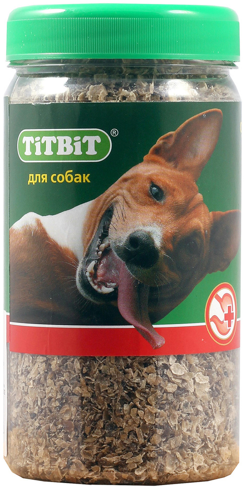 Лакомство для собак TiTBiT Рубец говяжий молотый - банка 0,35 л  #1