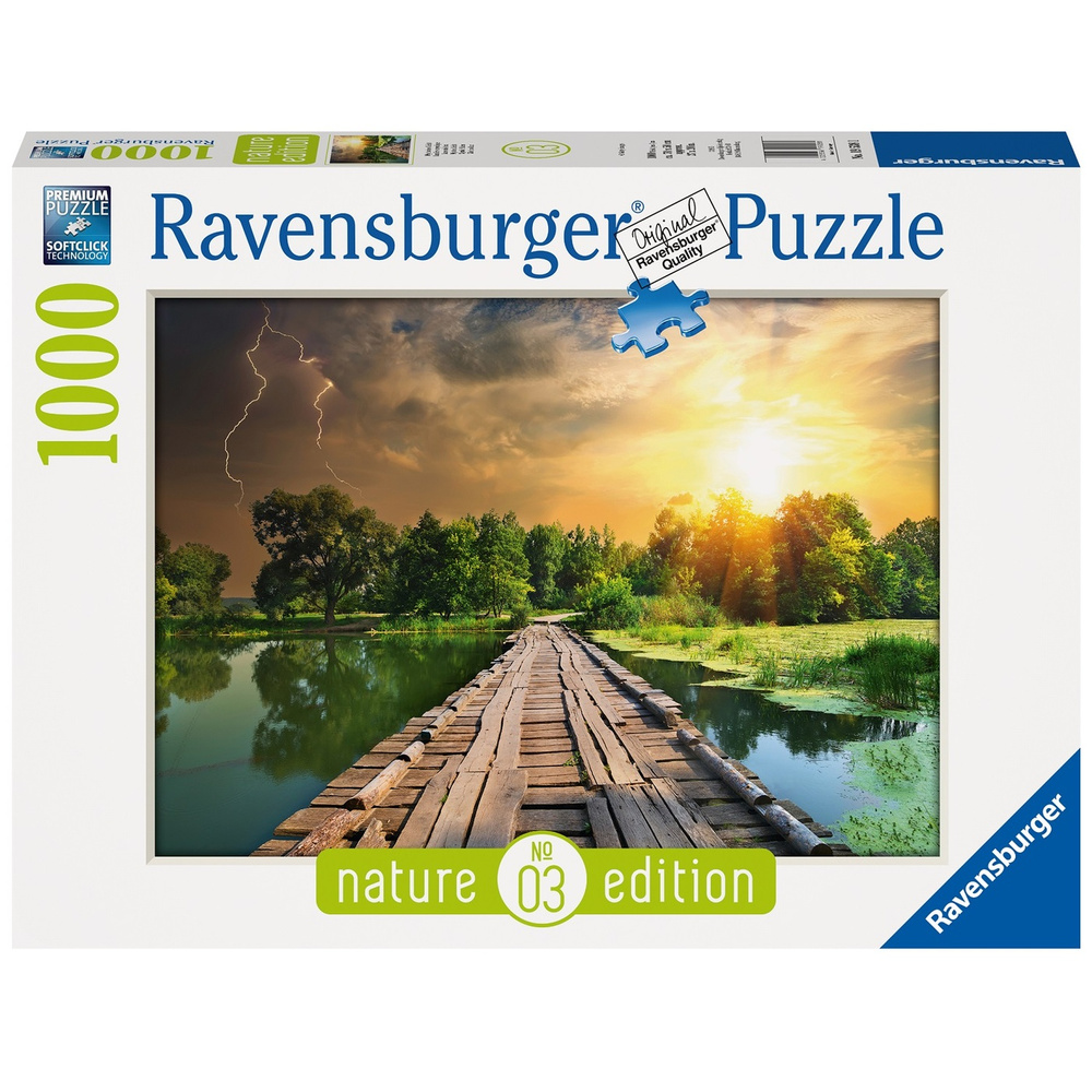 Пазл Ravensburger Таинственный свет, 1000 эл., 19538 #1