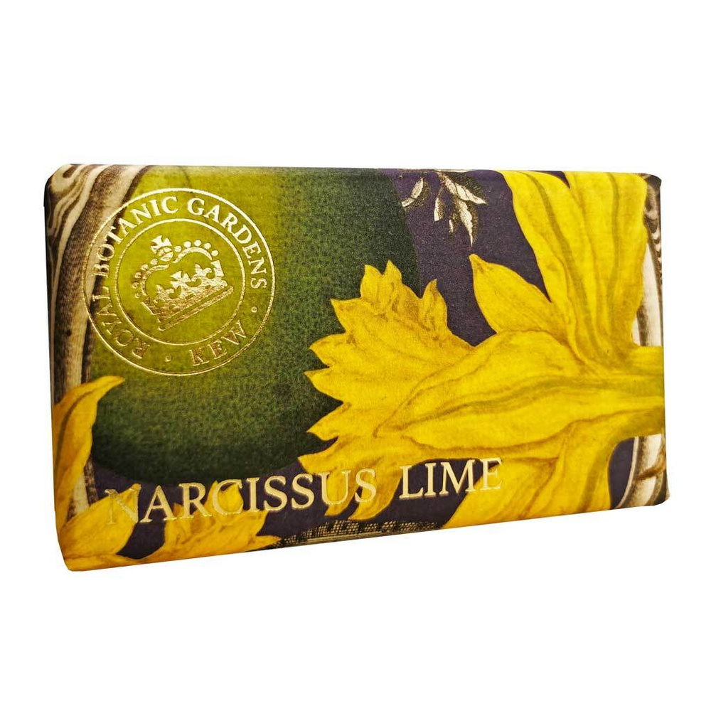 THE ENGLISH SOAP COMPANY Премиальное мыло "Нарцисс & Лайм" Kew Gardens, 240 г  #1
