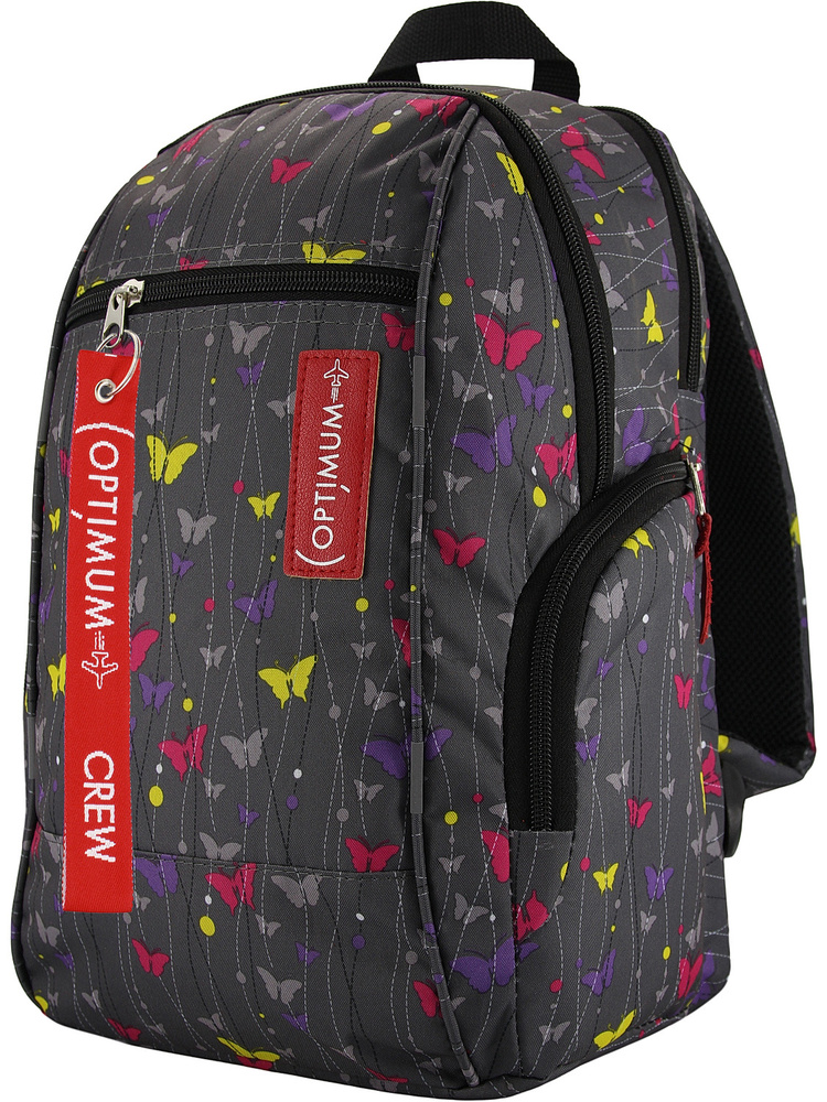 Рюкзак женский мужской детский для девочки мальчика школьный городской Custom RL, бабочки 2021  #1