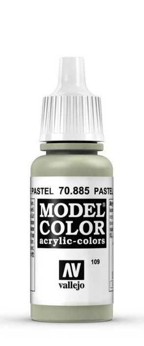Краска Vallejo серии Model Color - Pastel Green 17мл. #1