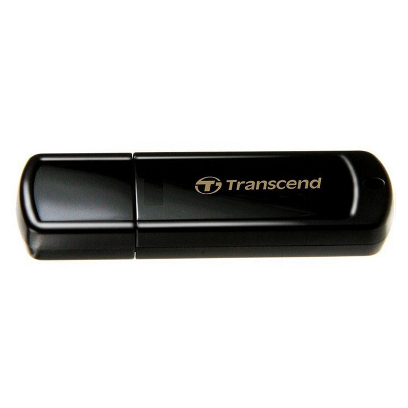 Флеш-память Transcend JetFlash 350, 64Gb, USB 2.0, чер, TS64GJF350 #1