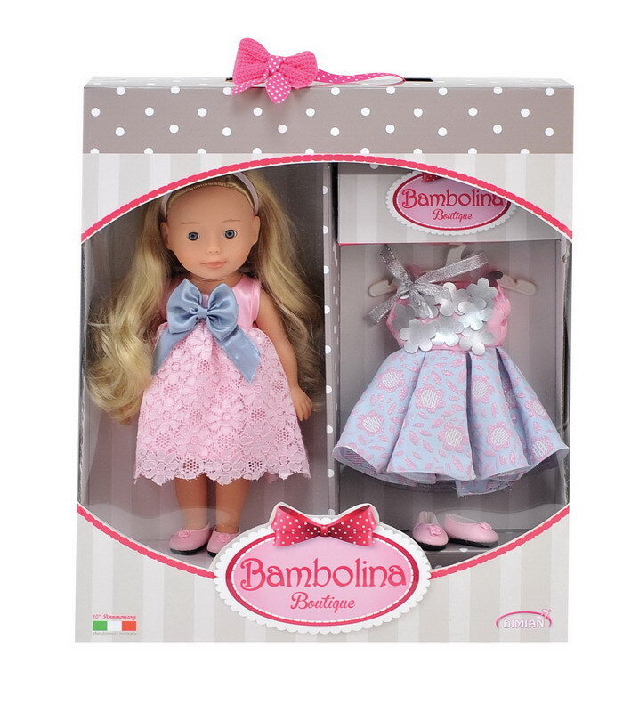 Кукла DIMIAN Bambolina Boutique Маленькая модница, 30 см #1