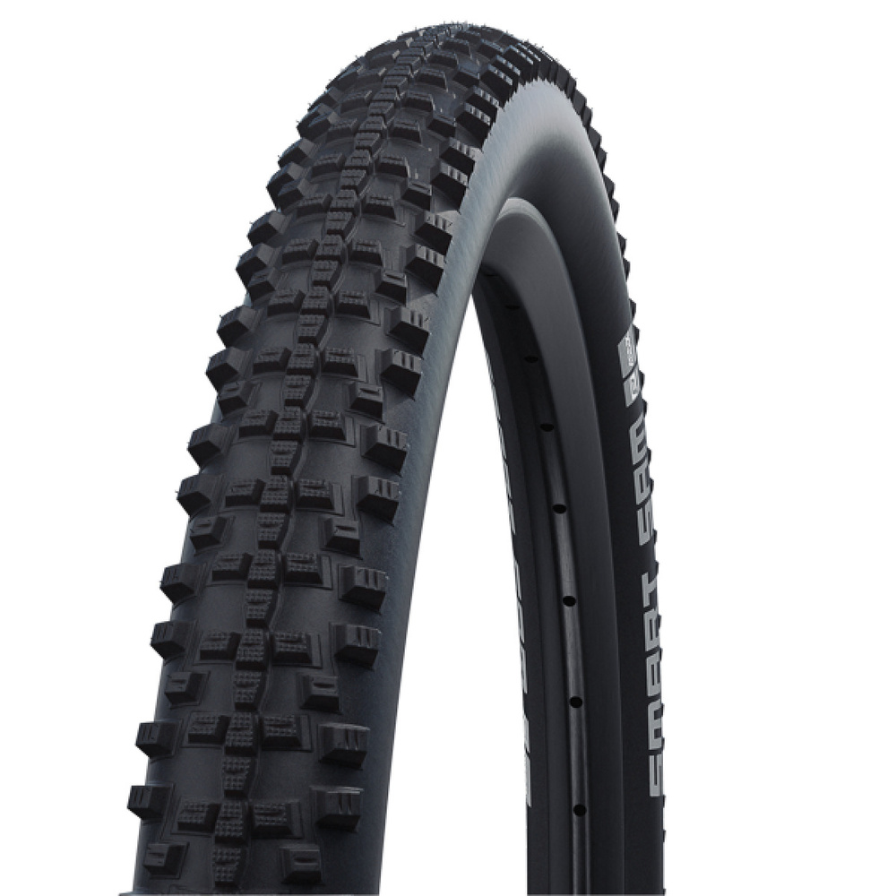 Покрышка велосипедная SCHWALBE SMART SAM 28x1,65 (44-622), 67EPI, грязевой протектор  #1