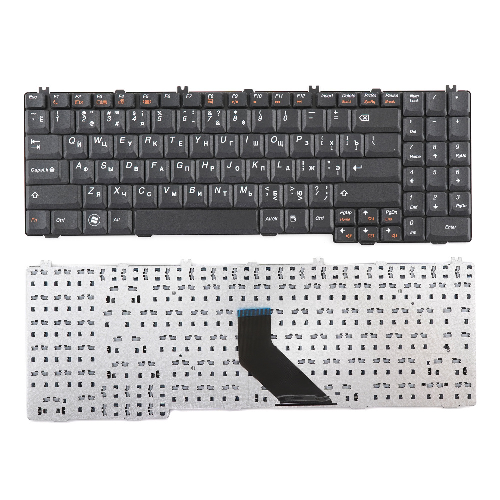 Клавиатура для ноутбука Lenovo B560, G550, V560 черная #1