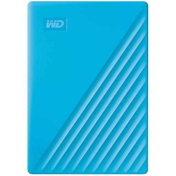 Western Digital 4 ТБ Внешний жесткий диск (WDBPKJ0040BBL-WESN), голубой #1