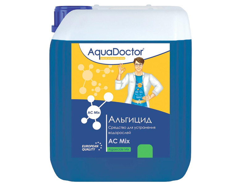 Альгицид, средство против водорослей для бассейна AquaDoctor AC Mix 10L (10 л)  #1