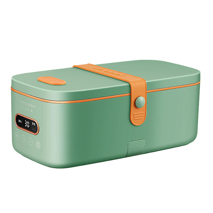 Ланч-бокс с подогревом Life Element Cooking Lunch Box Without Water Filling F58 1л, зеленый  #1