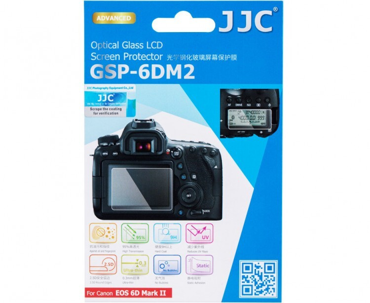 Защитное стекло JJC GSP-6DM2 для фотоаппарата Canon 6D Mark II #1