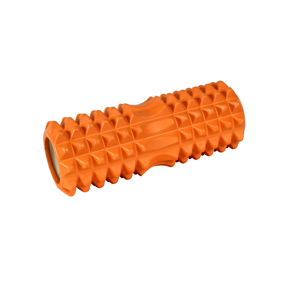 Ролик спортивный массажный для фитнеса CLIFF STRONG S 33Х13 СМ, оранжевый  #1