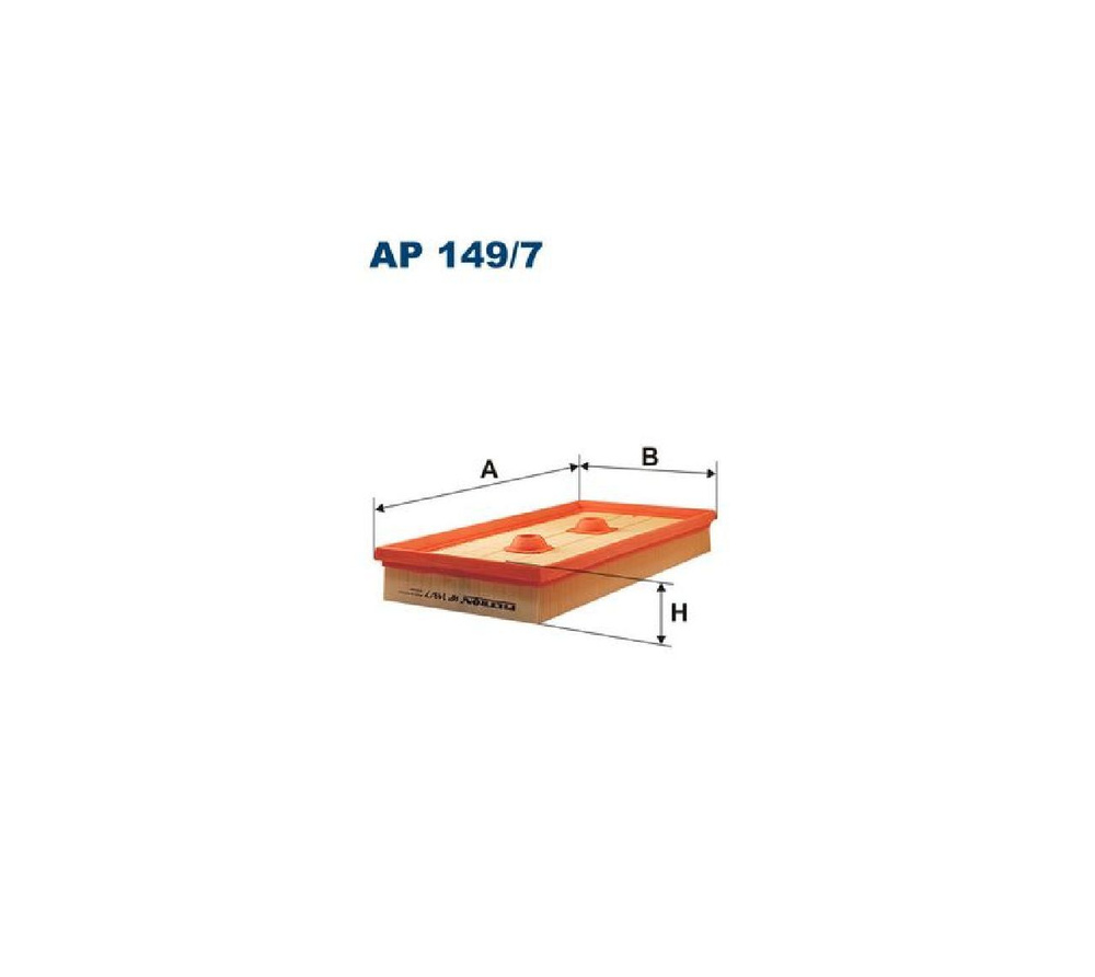 FILTRON Фильтр воздушный Пылевой арт. AP1497, 1 шт. #1