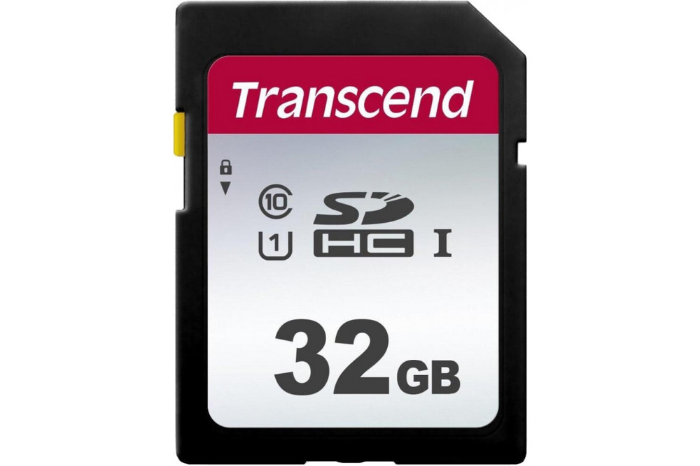 Карта памяти Transcend SDHC 300S Class 10 UHS-I U1 (95/20 MB/s) 32GB #1