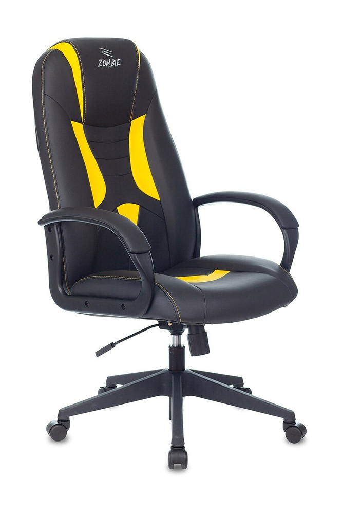 Бюрократ Игровое компьютерное кресло, Искусственная кожа, Черный  #1