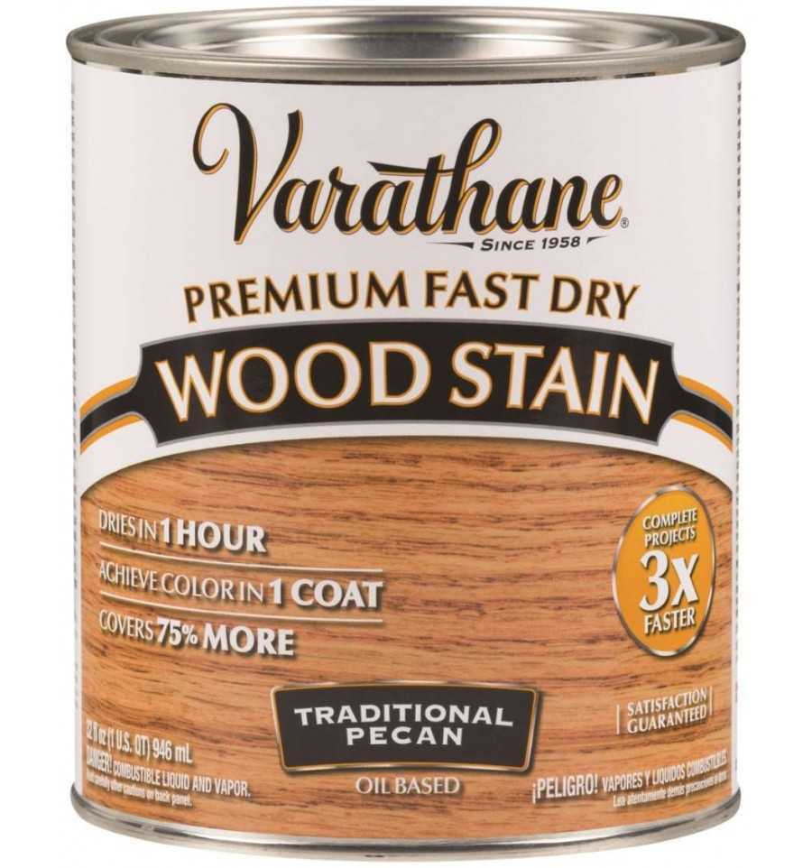 Морилка - Масло Для Дерева Varathane Premium Fast Dry Wood Stain традиционный орех 0,236л  #1