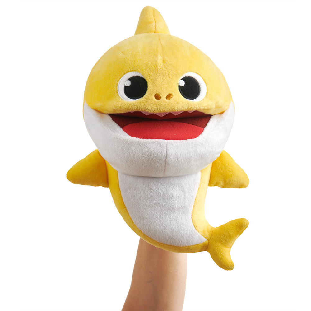 Интерактивная мягкая, перчаточная игрушка WOWWEE Акуленок "Baby Shark" 61081  #1