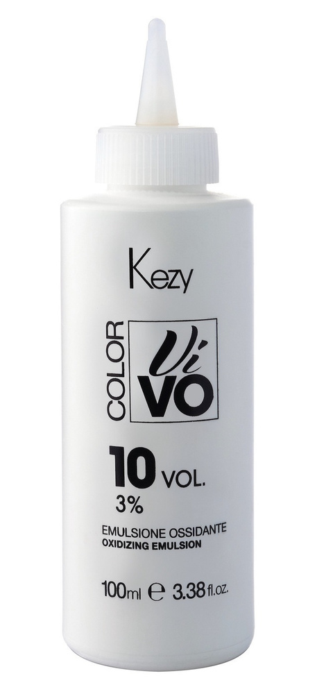 KEZY. Эмульсия окисляющая 3% (10 vol.) для крем краски для волос Oxidizing emulsion COLOR VIVO 100 мл #1