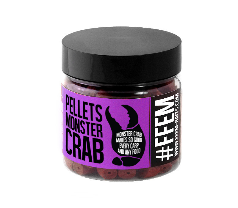 Пеллетс насадочный FFEM Hookbaits Pellets Monster Crab 14 мм. #1