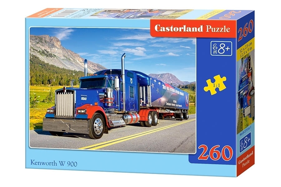 Пазл Castorland 260 деталей, элементов: Грузовик W-900 #1