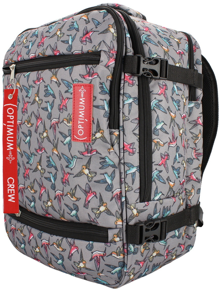 Рюкзак сумка чемодан для Визз Эйр ручная кладь 40 30 20 24 литра Optimum Wizz Air RL, колибри  #1