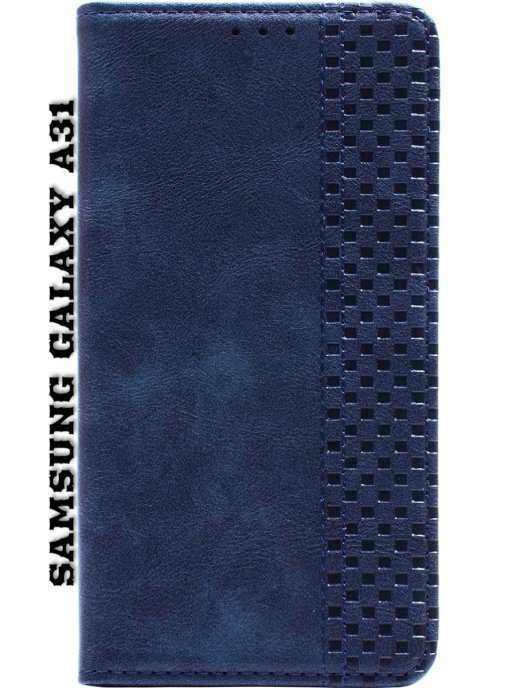 Чехол-книжка для Samsung Galaxy A31, Темно-синий    #1