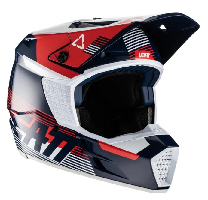 Мотошлем подростковый Leatt Moto 3.5 Junior Helmet Royal M #1