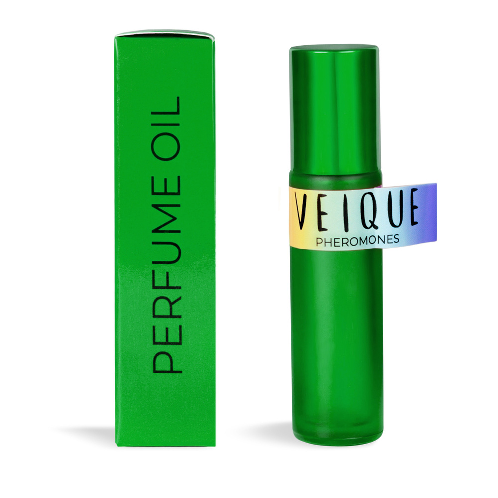 Veique / Парфюмерное масло для тела с роликом Perfume oil "Roll-on" green №123  #1