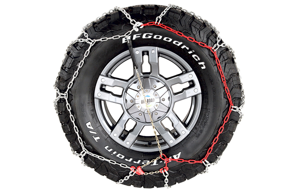 Цепи противоскольжения РИФ 4х4 "соты" 16 мм, 235/75R16, 245/70R16, 245/70R16 (к-т 2 шт.)  #1