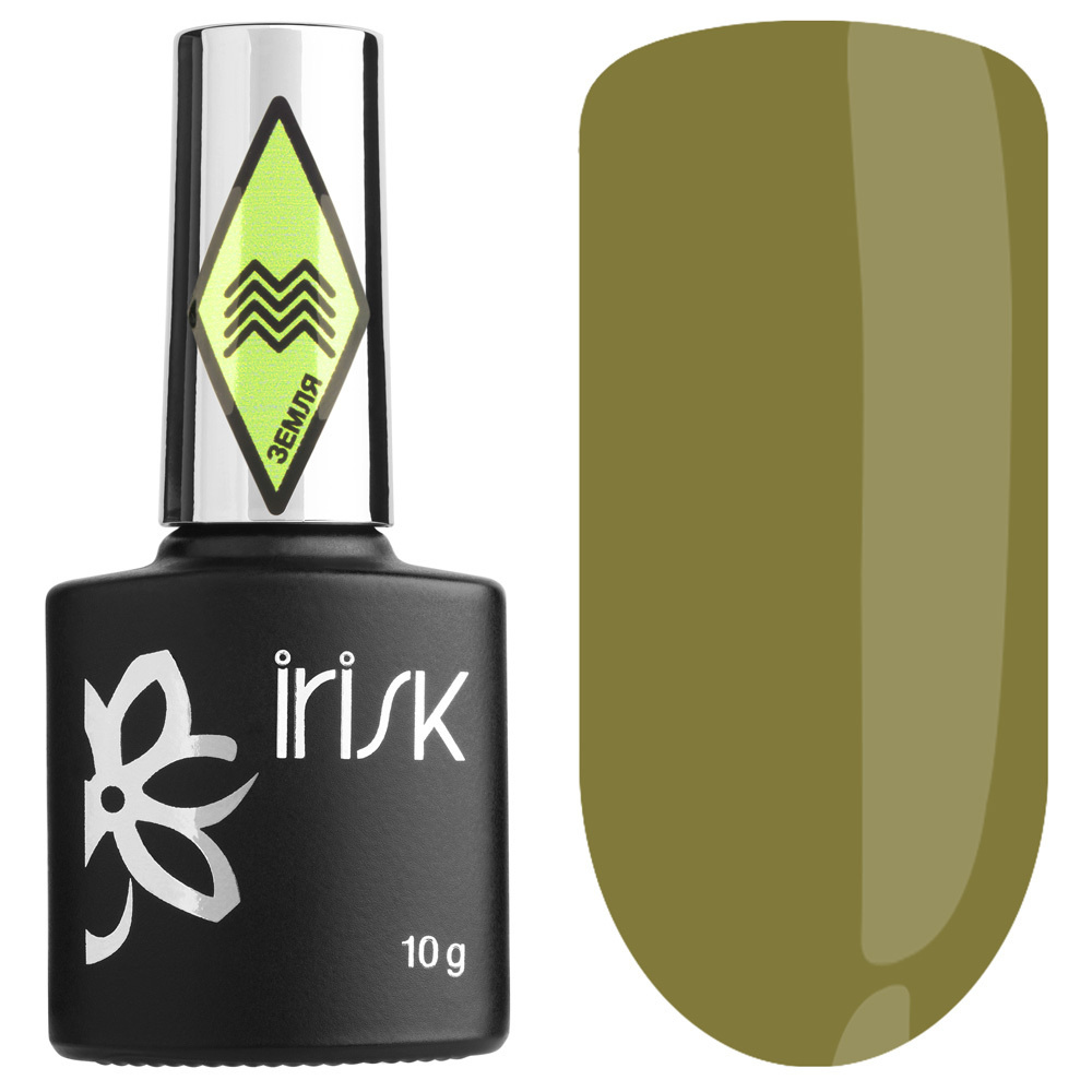 IRISK Гель лак для ногтей, для маникюра Zodiak, Оттенок №267 оливковый, 10 мл.  #1