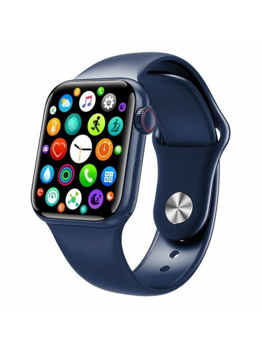 Смарт-часы Musson Smart Watch M16 Plus, умные часы, водонепроницаемые (синий)  #1