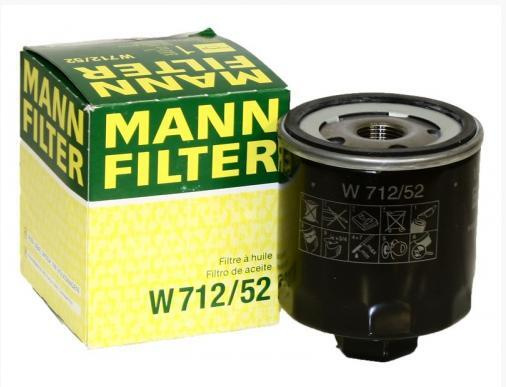 MANN FILTER Фильтр масляный арт. W71252, 1 шт. #1